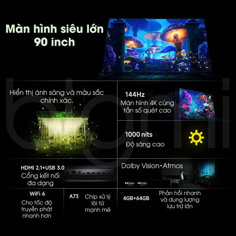 Smart Tivi Xiaomi ES Pro 90 inch 1