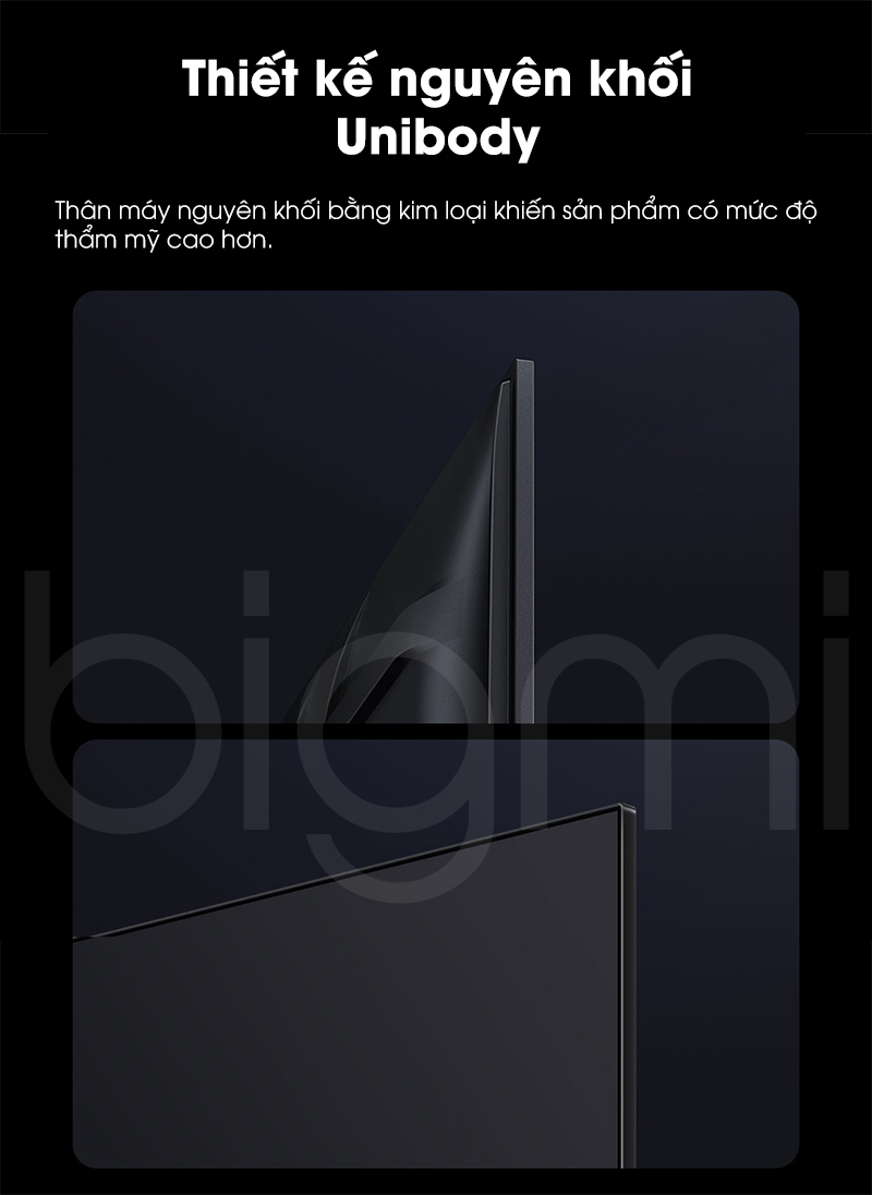 Smart Tivi Xiaomi Redmi A55 model 2025 55 inch thiet ke nguyen khoi unibody