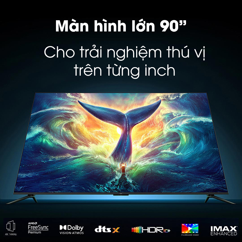 Smart Tivi Xiaomi Redmi Max 90 inch trang bi nhieu cong nghe hinh anh