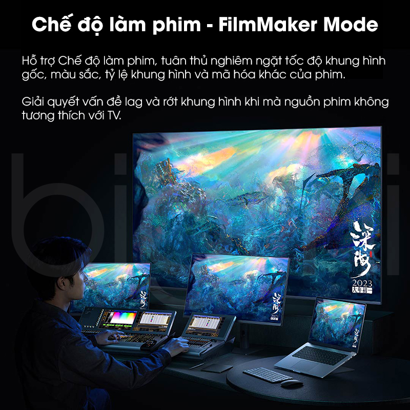 Smart Tivi Xiaomi S Pro 65 Mini LED 65 inch Ultra HD 11