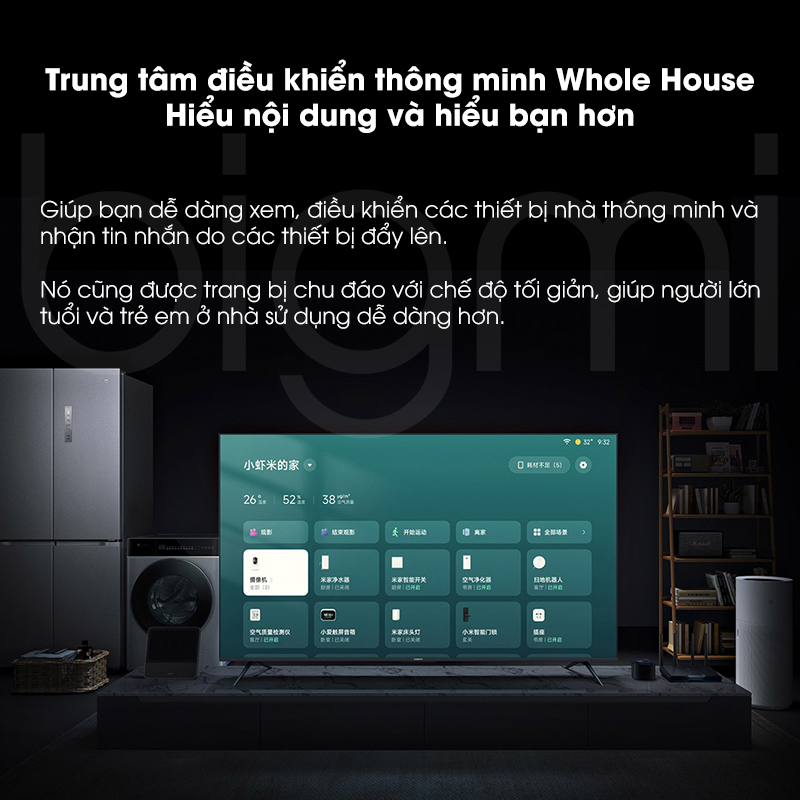 Smart Tivi Xiaomi S Pro 65 Mini LED 65 inch Ultra HD 19