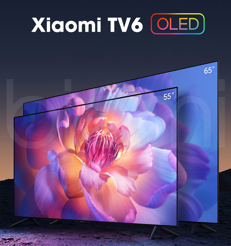 Smart Tivi Xiaomi TV6 65 inch OLED 4K Man hinh sieu mong 4.6mm 1