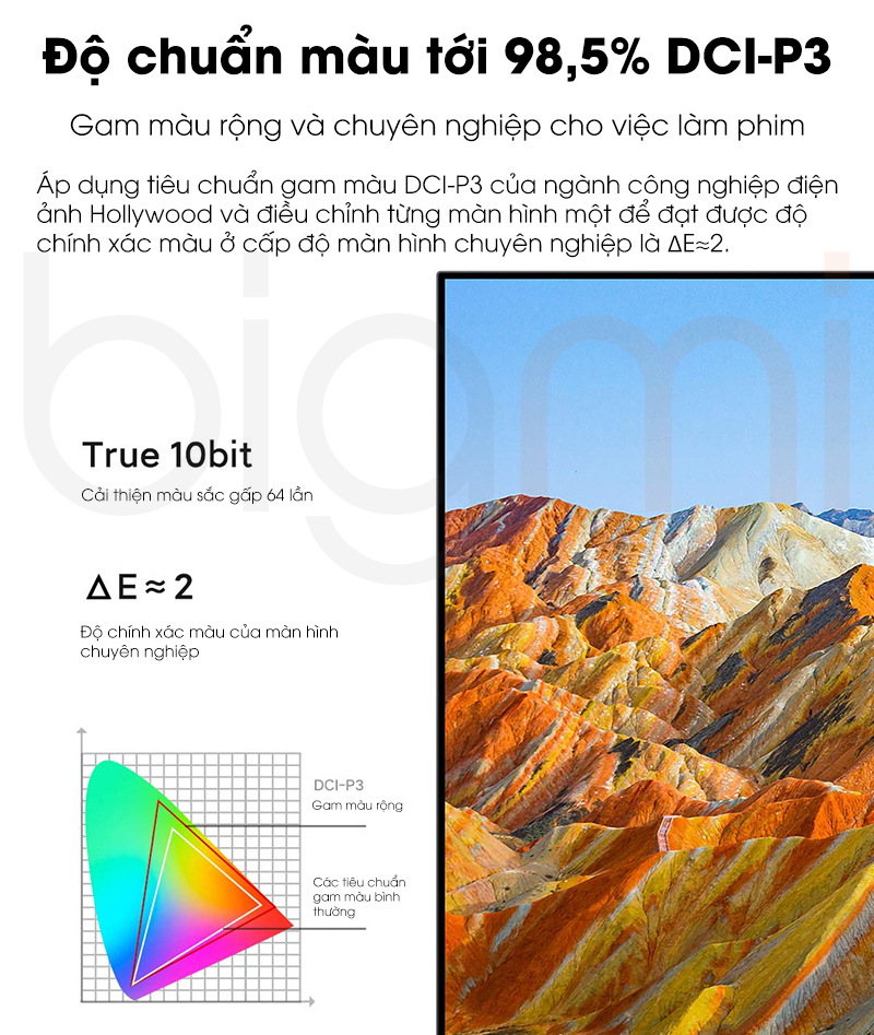 Smart Tivi Xiaomi TV6 65 inch OLED 4K Man hinh sieu mong 4.6mm 7
