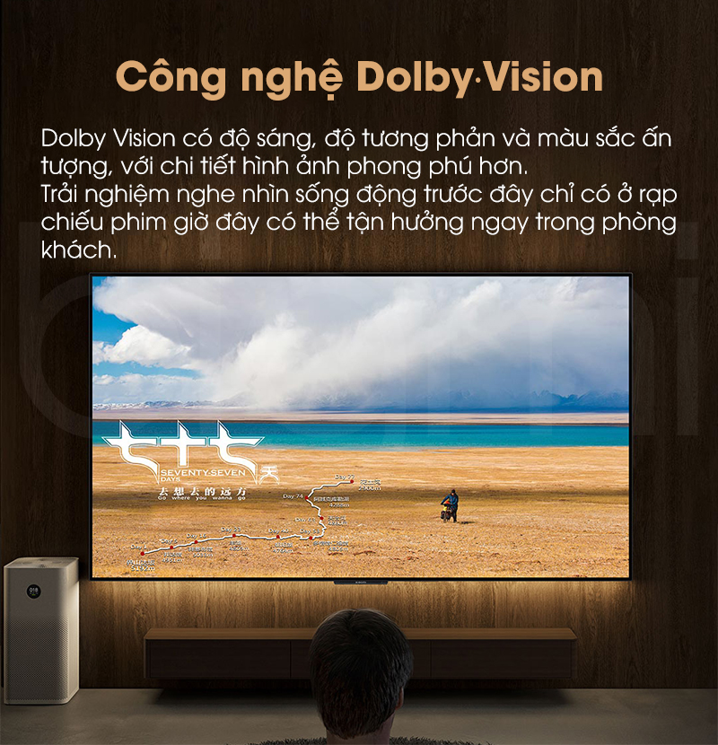 Smart Tivi Xiaomi TV6 65 inch OLED 4K Man hinh sieu mong 4.6mm 9