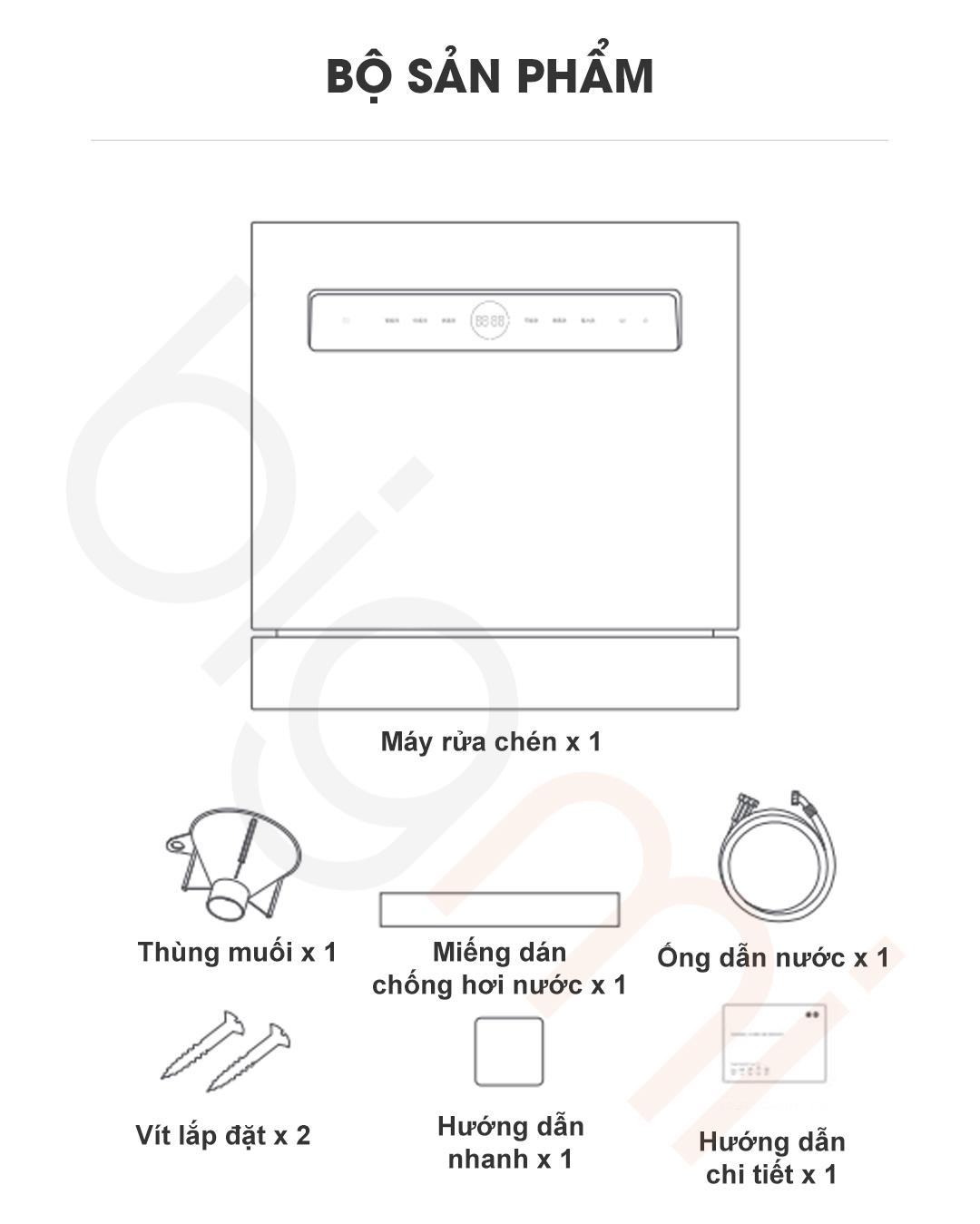 Bo san pham May Rua Chen Bat Xiaomi Mijia S2 13 Bo