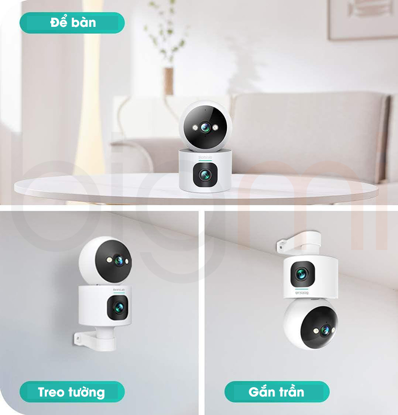 Camera IP Wifi 2 ong kinh Botslab C231 bigmi 1