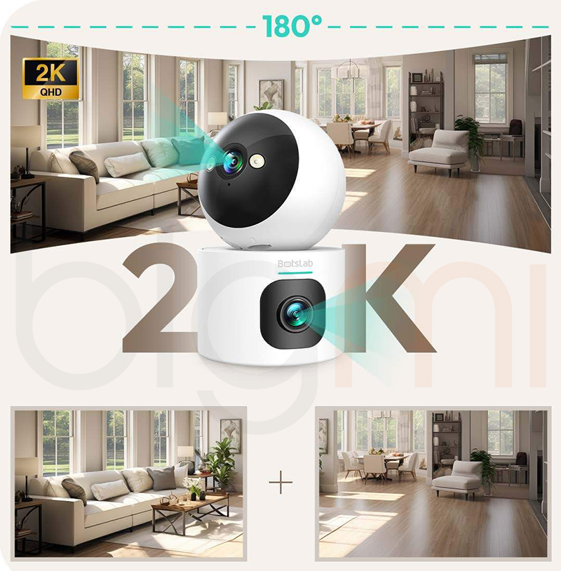 Camera IP Wifi 2 ong kinh Botslab C231 bigmi 4