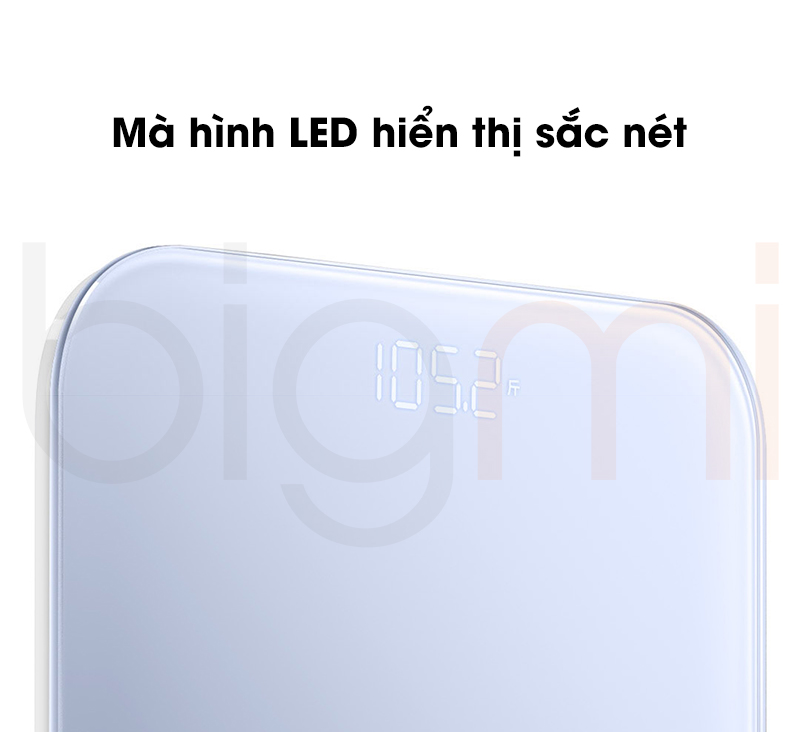 Can suc khoe thong minh Xiaomi Mijia S200 man hinh led