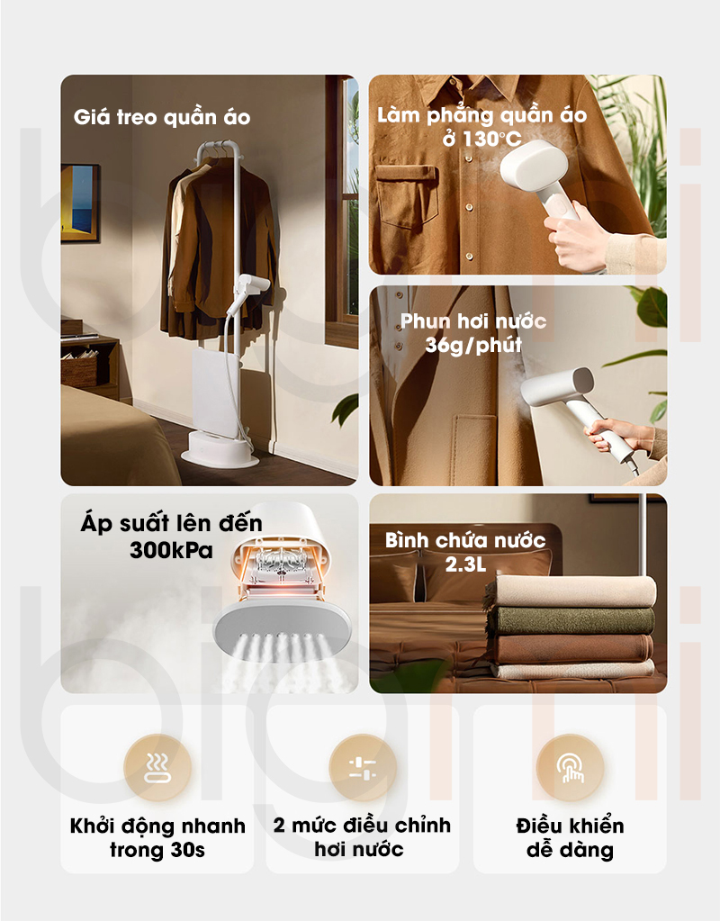 Cay ban ui hoi nuoc dung Xiaomi Mijia ZQGTJ02KL 2