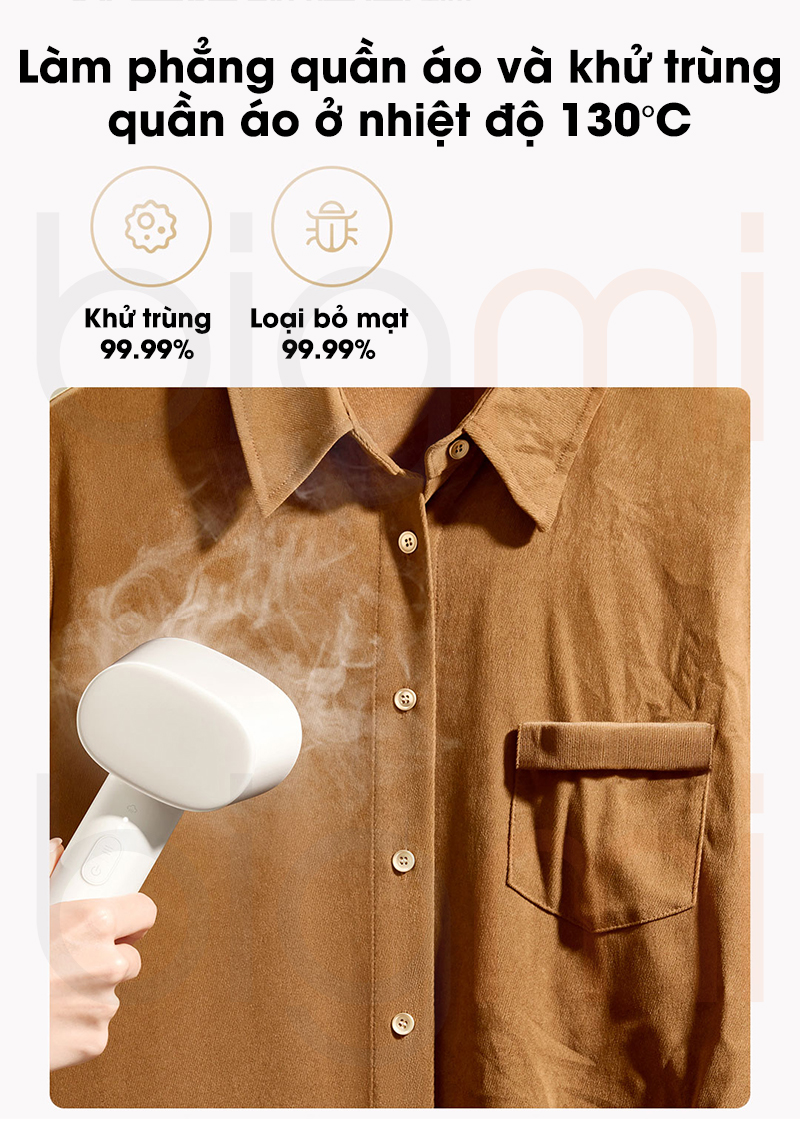 Cay ban ui hoi nuoc dung Xiaomi Mijia ZQGTJ02KL 7