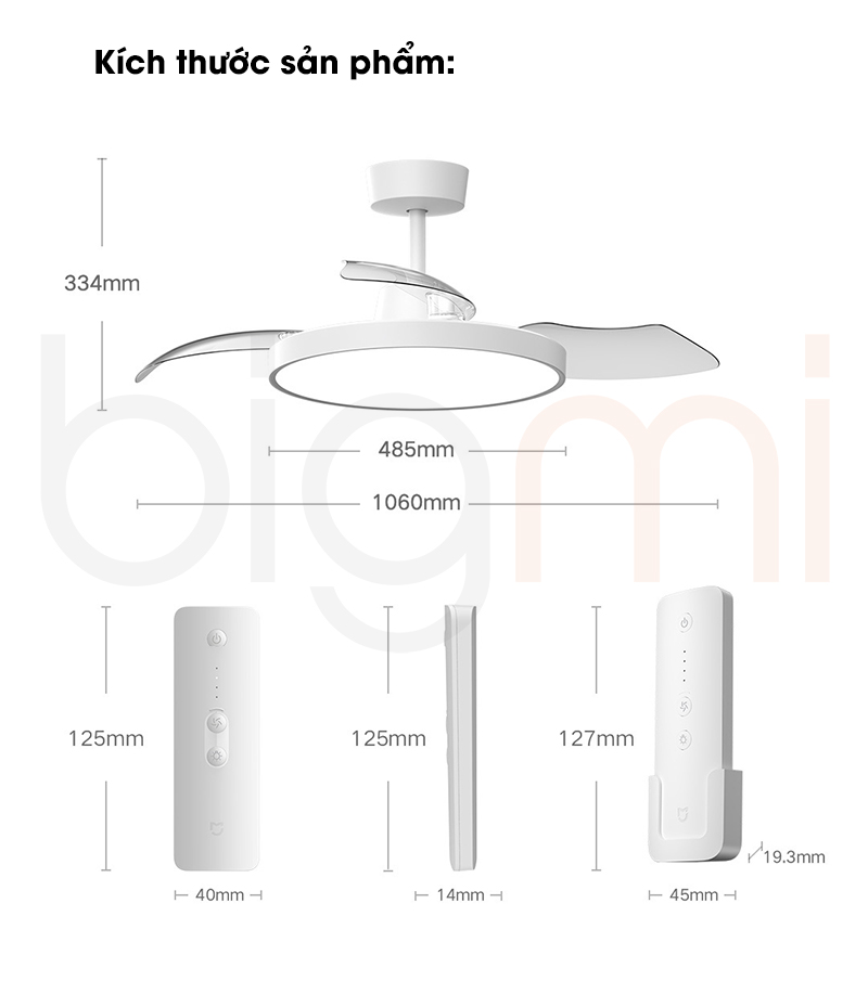 Den Quat Tran Xiaomi Mijia 42 inch 2 trong 1 bigmi.vn 6 1