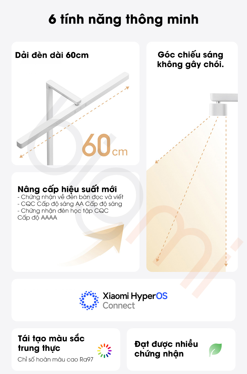 Den ban Xiaomi Mijia Desk Lamp 2 MJTD06YL bigmivn