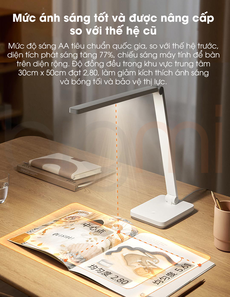 Den ban chong Can Xiaomi Mijia Table Lamp 2 Lite model 2024 1