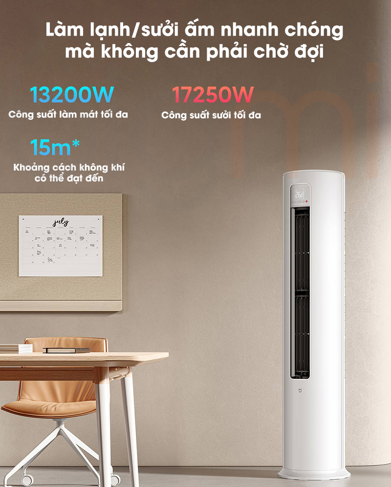 Dieu hoa cay 2 chieu Xiaomi Mijia KFR 120LW N1A3 5HP 45000BTU bigmi 4