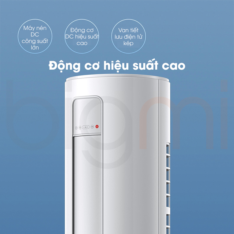 Dieu hoa cay 2 chieu Xiaomi Mijia KFR 120LW N1A3 5HP 45000BTU bigmi 8