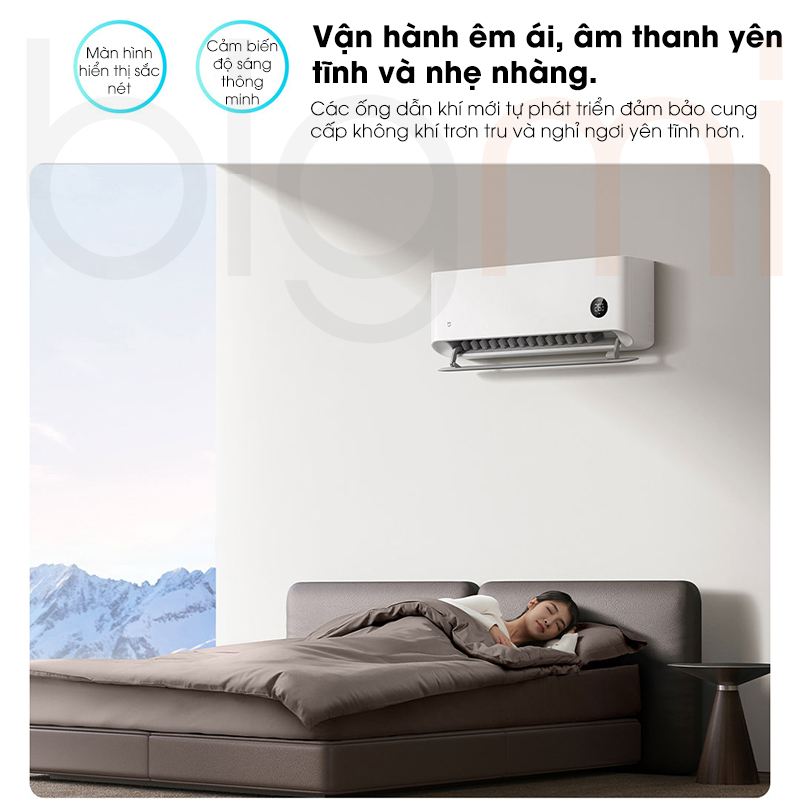 Dieu hoa may lanh 2 chieu Xiaomi Mijia KFR 50GW M2A1 2HP 18000BTU 11