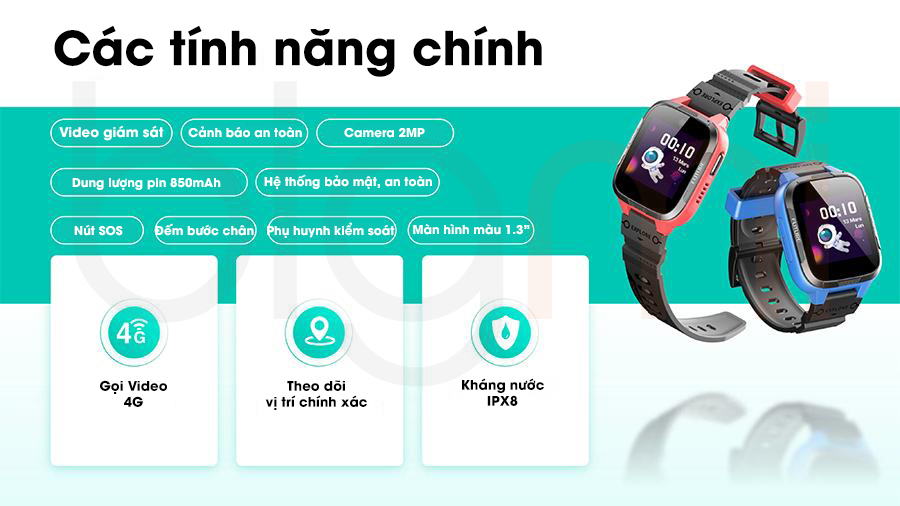 Dong ho dinh vi tre em Botslab E3 dinh vi gps 1