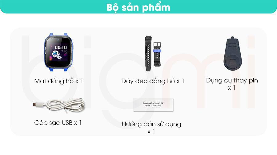 Dong ho dinh vi tre em Botslab E3 dinh vi gps 12