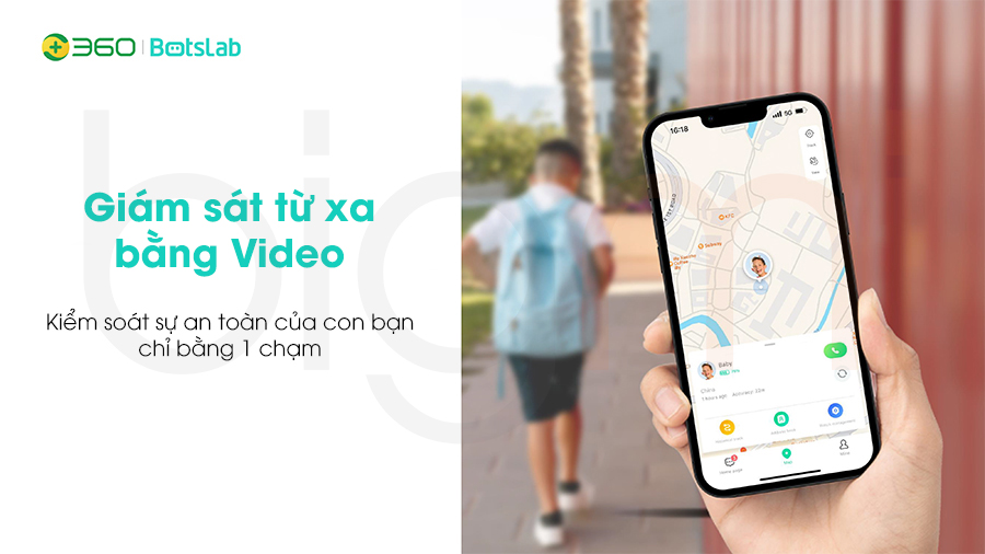 Dong ho dinh vi tre em Botslab E3 dinh vi gps 2