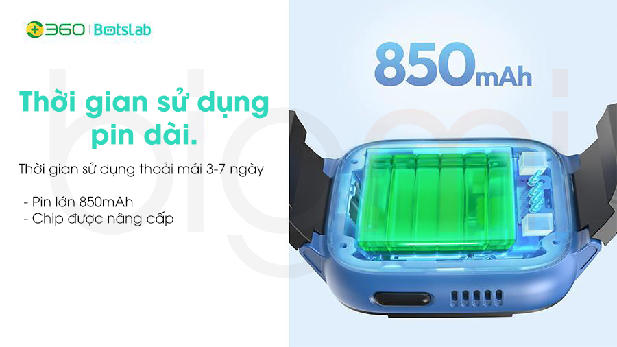 Dong ho dinh vi tre em Botslab E3 dinh vi gps 6