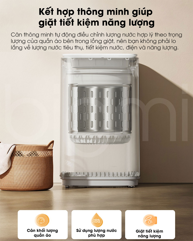 May giat long dung Xiaomi Mijia 8kg 5
