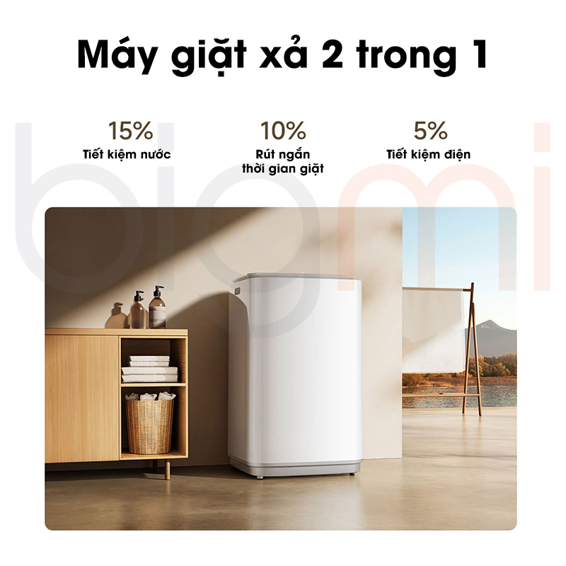 May giat long dung Xiaomi Mijia 8kg 6