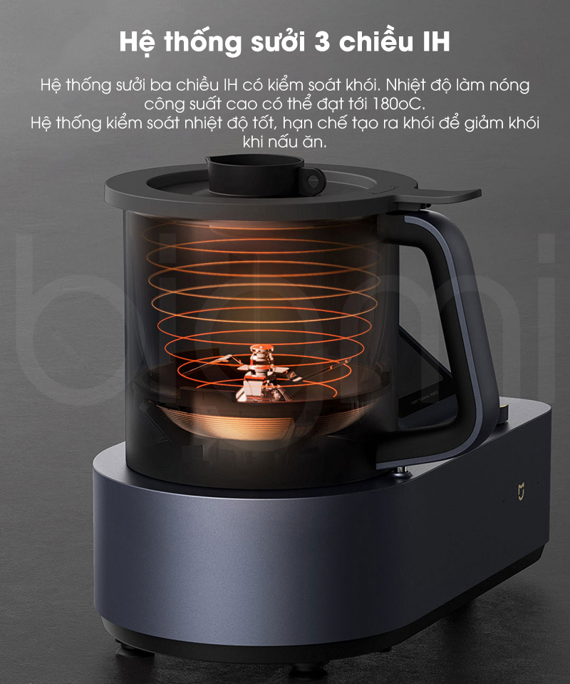 May nau an thong minh Xiaomi Mijia MCC01M 35 in 1 11