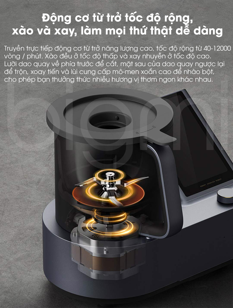 May nau an thong minh Xiaomi Mijia MCC01M 35 in 1 4