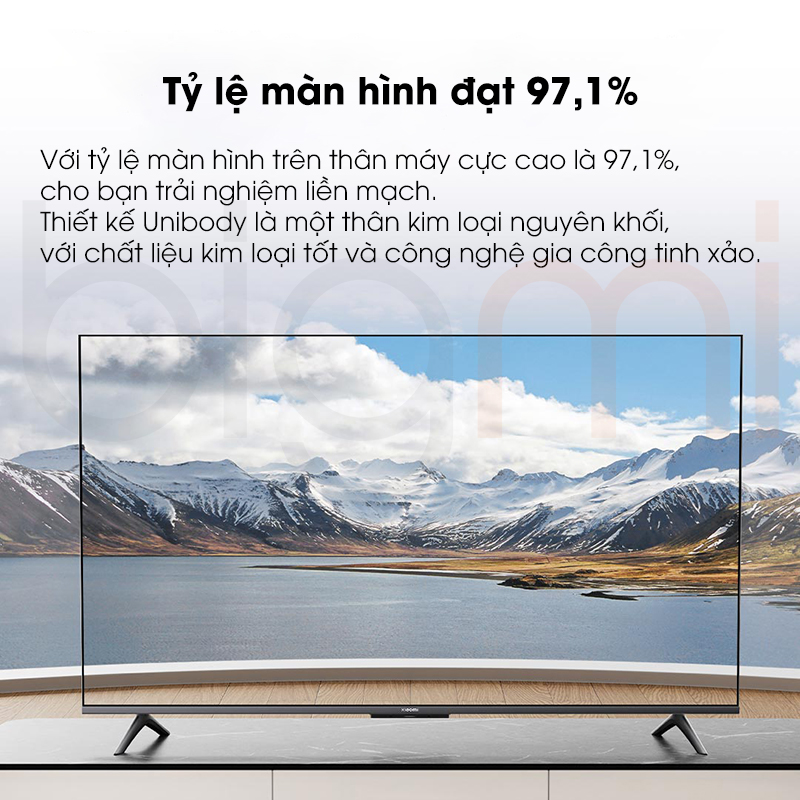 ty le man hinh Smart Tivi Xiaomi A55 2024 55 inch