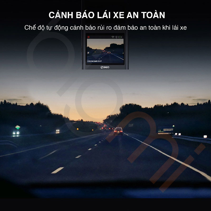 Camera hanh trinh Botslab G300H canh bao lai xe an toan