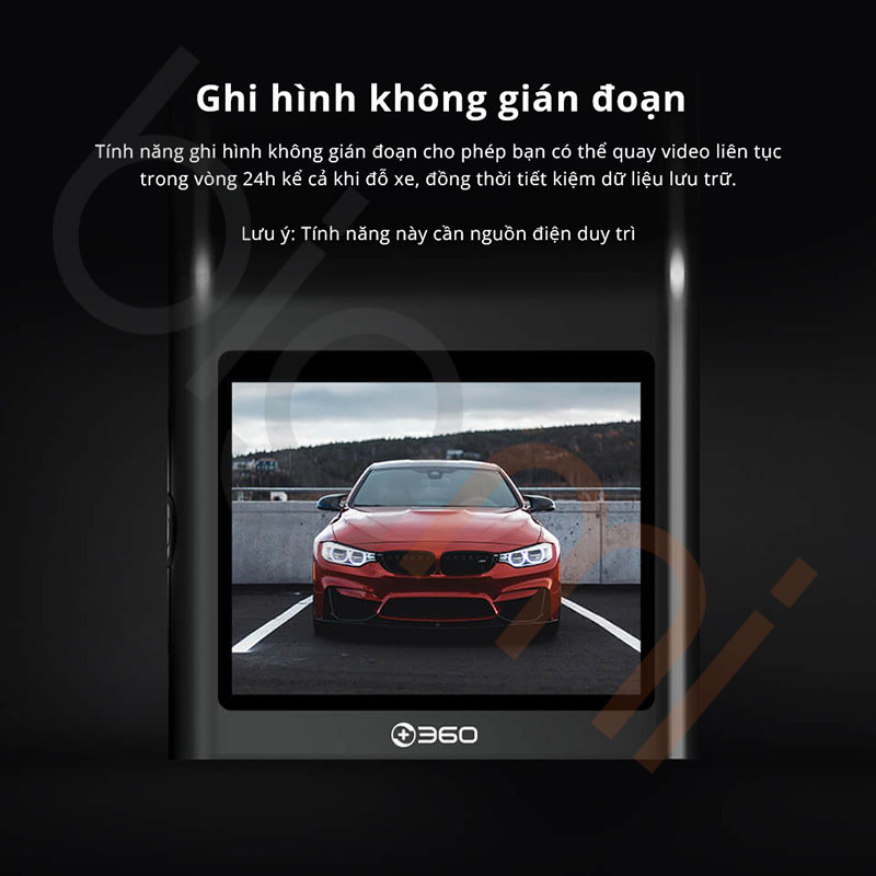 Camera hanh trinh Botslab G300H ghi hinh khong gian doan