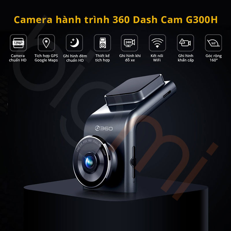 Camera hanh trinh Botslab G300H tinh nang