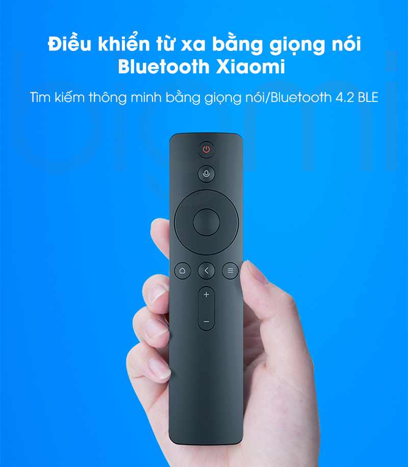 Điều khiển Bluetooth/Hồng ngoại tivi Xiaomi nội địa - phiên bản Bluetooth