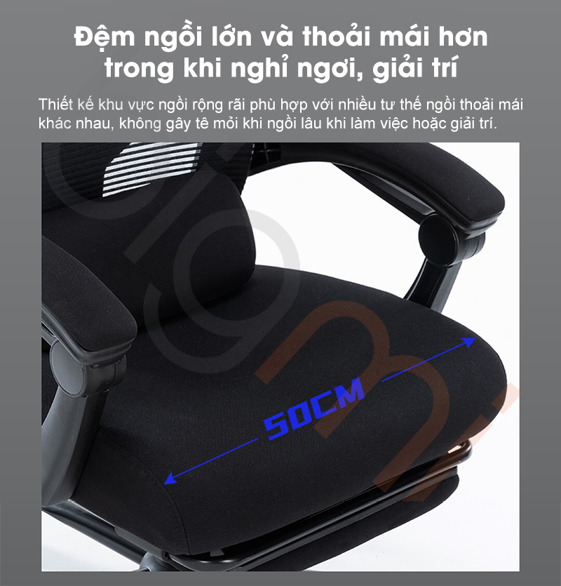 Ghe cong thai hoc Xiaomi Henglin Savior HLC 3509 11