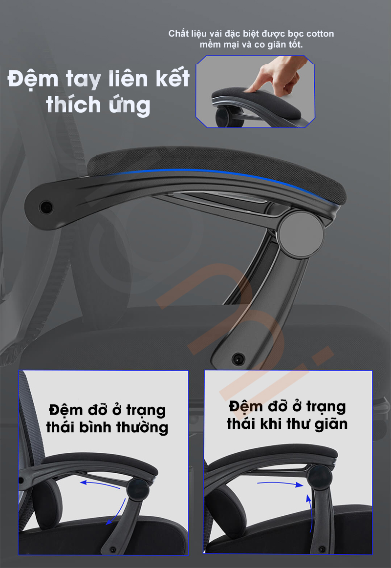 Ghe cong thai hoc Xiaomi Henglin Savior HLC 3509 7