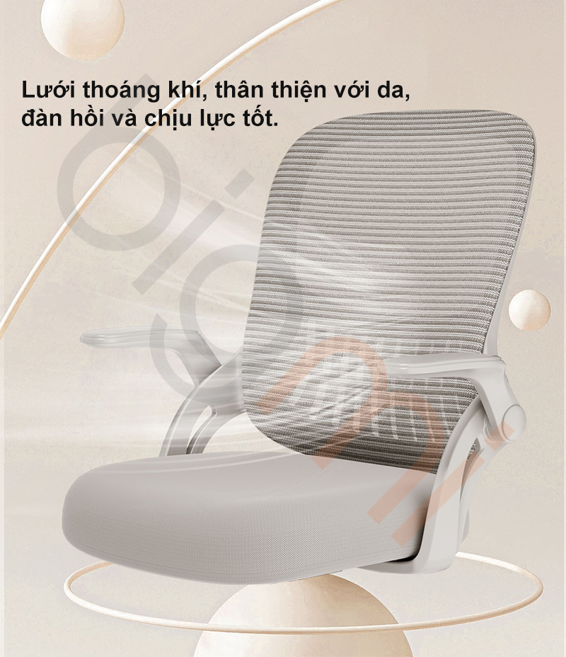 Ghe van phong Xiaomi Henglin 3519 10