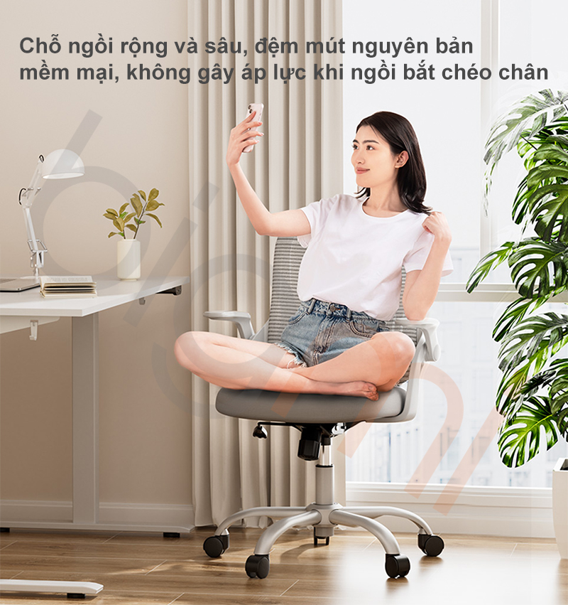 Ghe van phong Xiaomi Henglin 3519 7