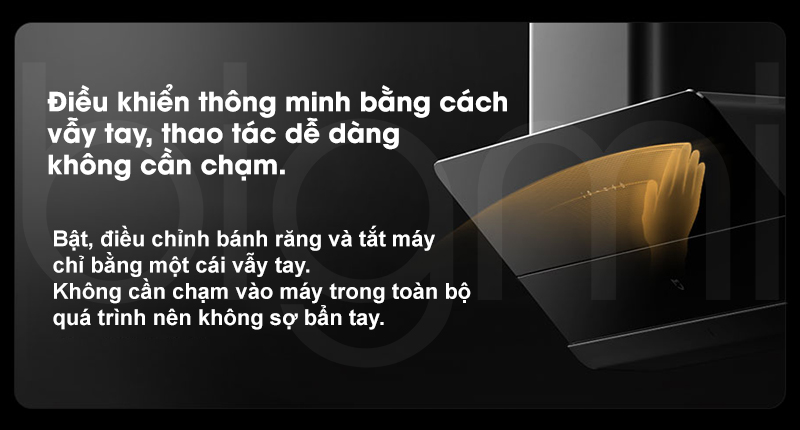 May hut mui thong minh Xiaomi Mijia S1 MJ08 dieu khien thong minh