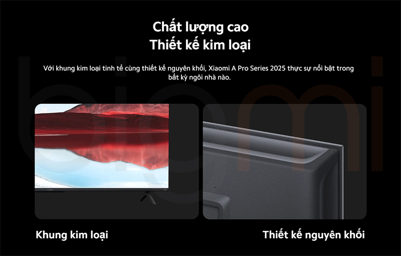 Smart Tivi Xiaomi A Pro 55 2025 L55MA SSEA 55 inch chat luong gia cong