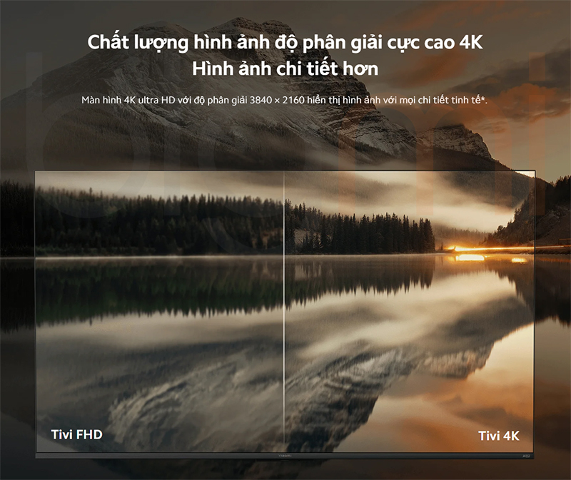 Smart Tivi Xiaomi A Pro 55 2025 L55MA SSEA 55 inch do phan giai 4k