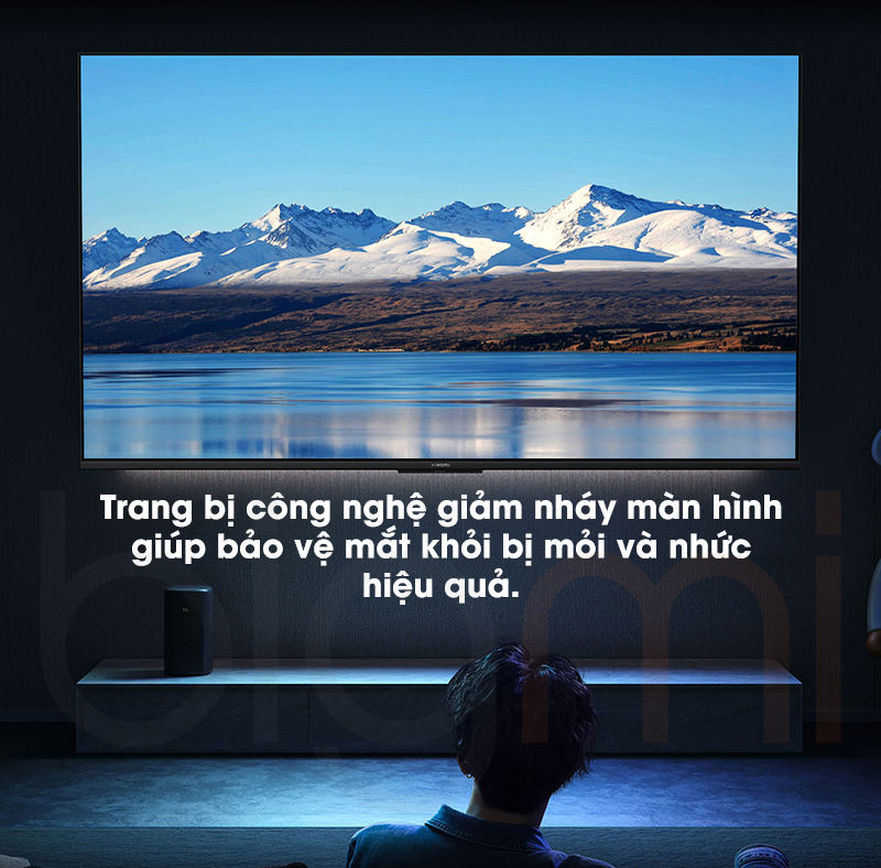 Smart Tivi Xiaomi A65 2024 65 inch trang bi cong nghe giam nhay man hinh