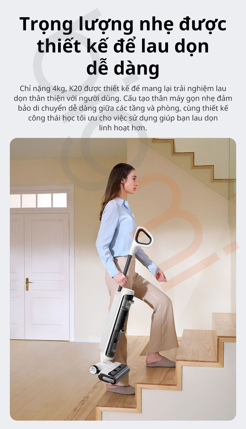 Thiet ke nhe va gon May hut bui lau san kho va uot da nang Mova K20