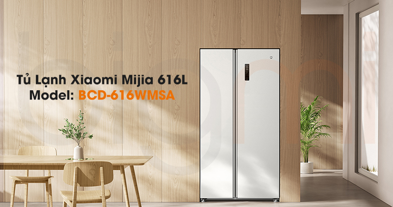 Tu Lanh Xiaomi Mijia 616L BCD 616WMSA ngoai hinh