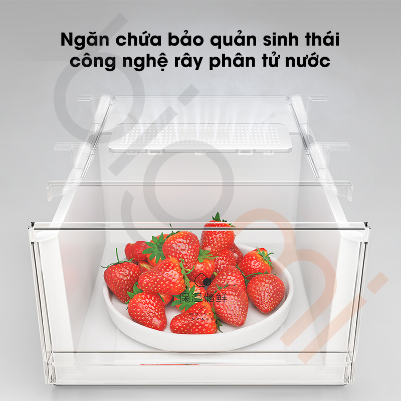 Tu lanh Xiaomi Mijia Fresh Cross 485L cong nghe ray phan tu nuoc