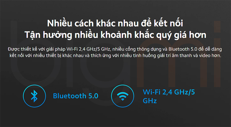 ket noi khong day tren Smart Tivi Xiaomi A Pro 55 2025 L55MA SSEA 55 inch
