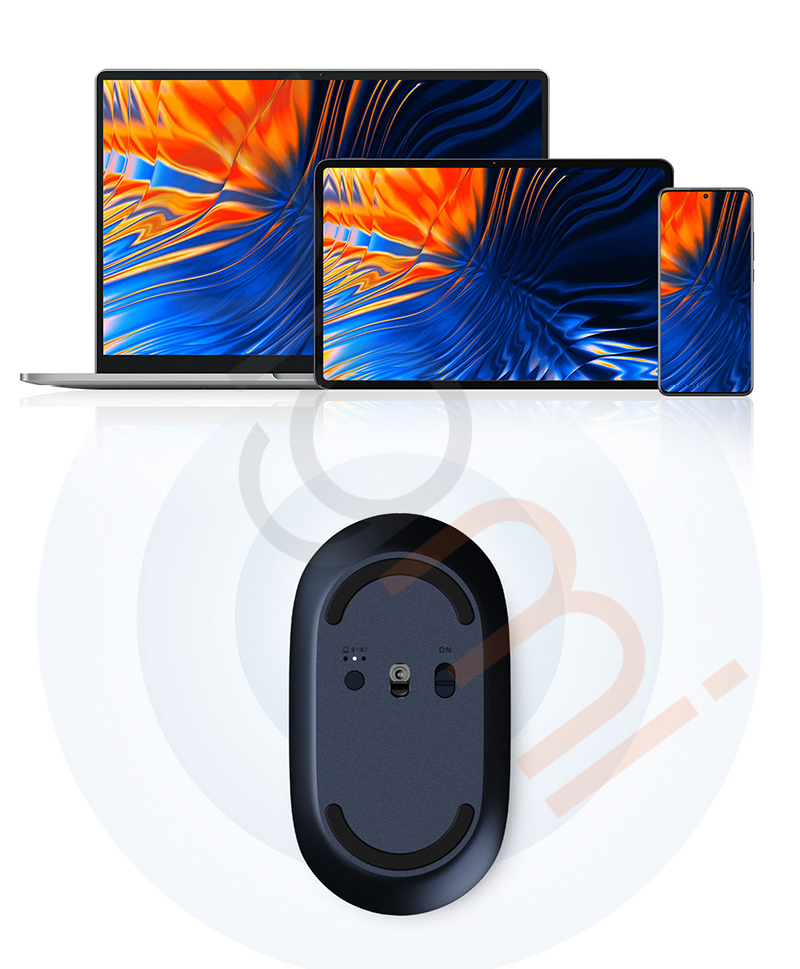 Chuot khong day Xiaomi gen 3 ket noi da dang