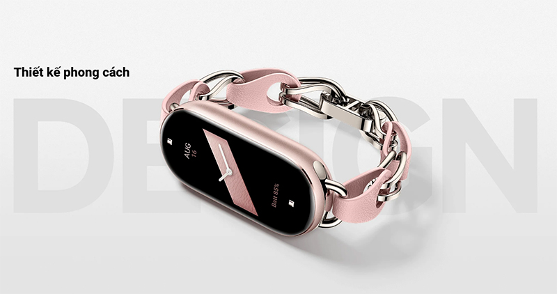 Dong ho vong deo tay Xiaomi Mi Band 9 thiet ke sang trong