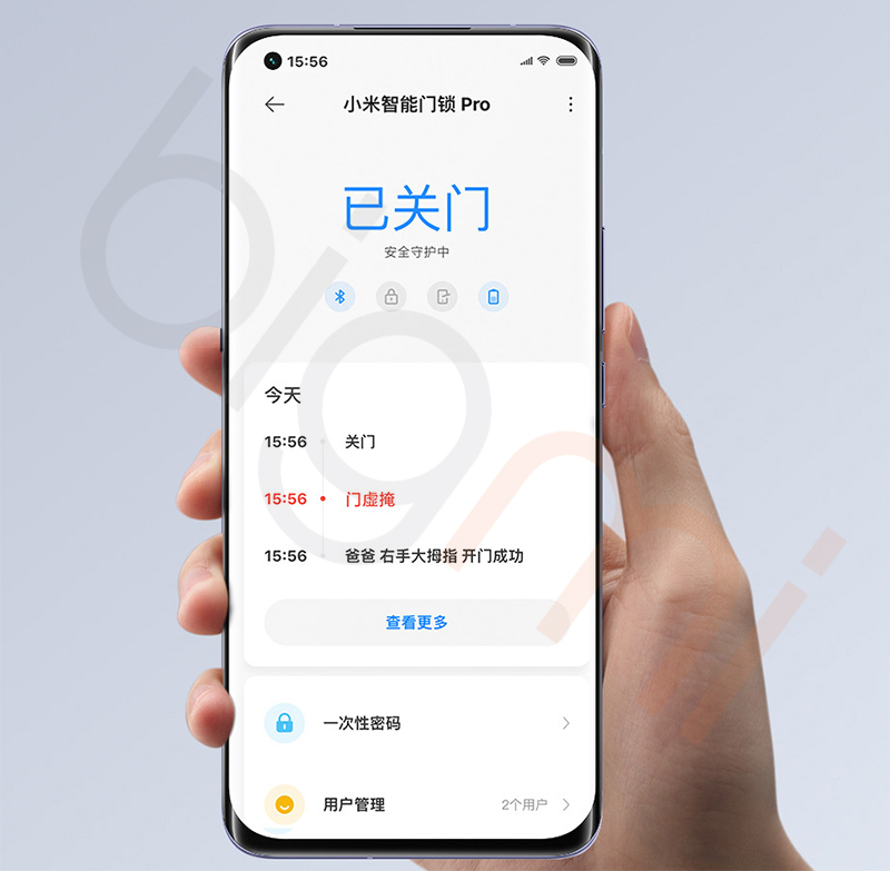 Khoa Cua Thong Minh Xiaomi Smart Door Lock Pro ket noi app