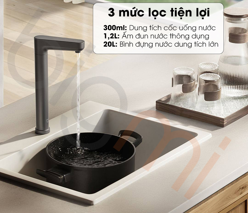 May loc nuoc Xiaomi Mijia 1000G Pro MR1082 A voi 3 che do lay nuoc