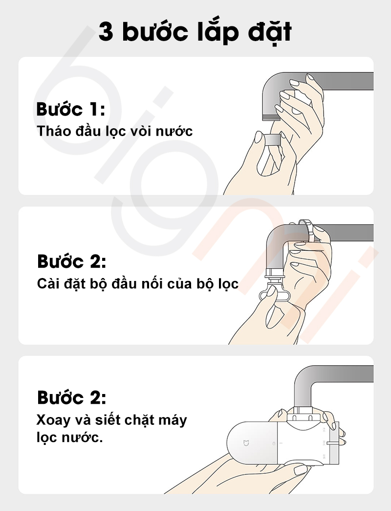May loc nuoc tai voi Xiaomi Mijia gen 2 MJLTJSQDB01 13